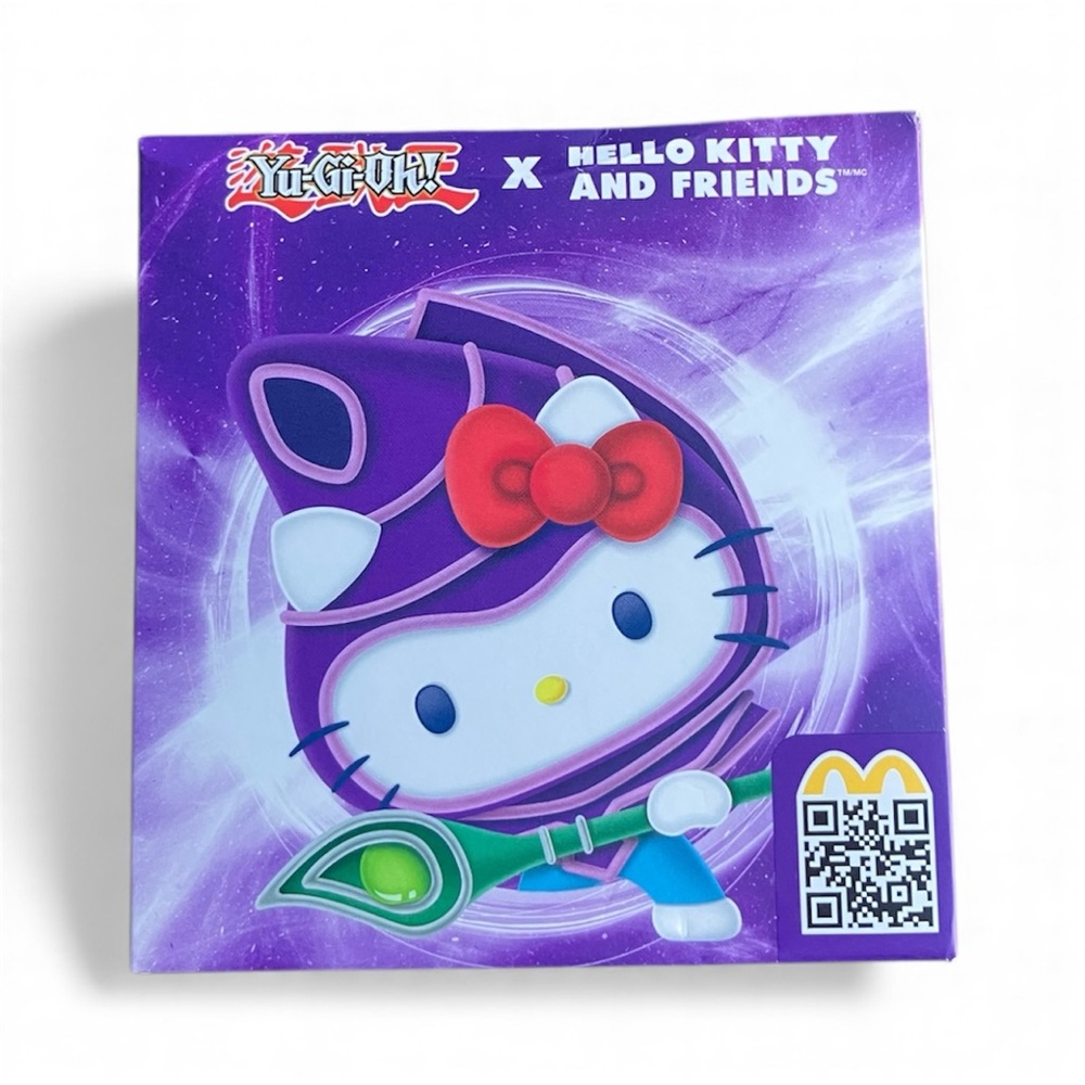NEW IN Box McDonald's Happy Meal Toy Hello Kitty Dark Magician x Yu-Gi-Oh!